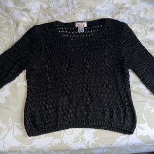 Laced long sleeved top